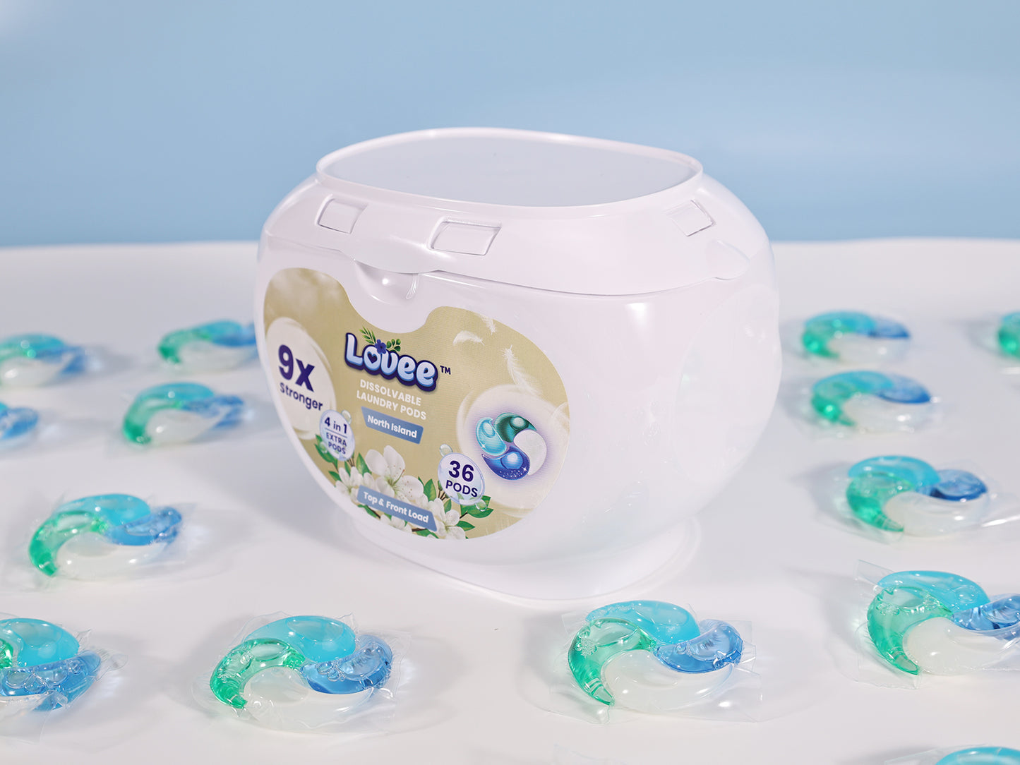 North Island laundry pods