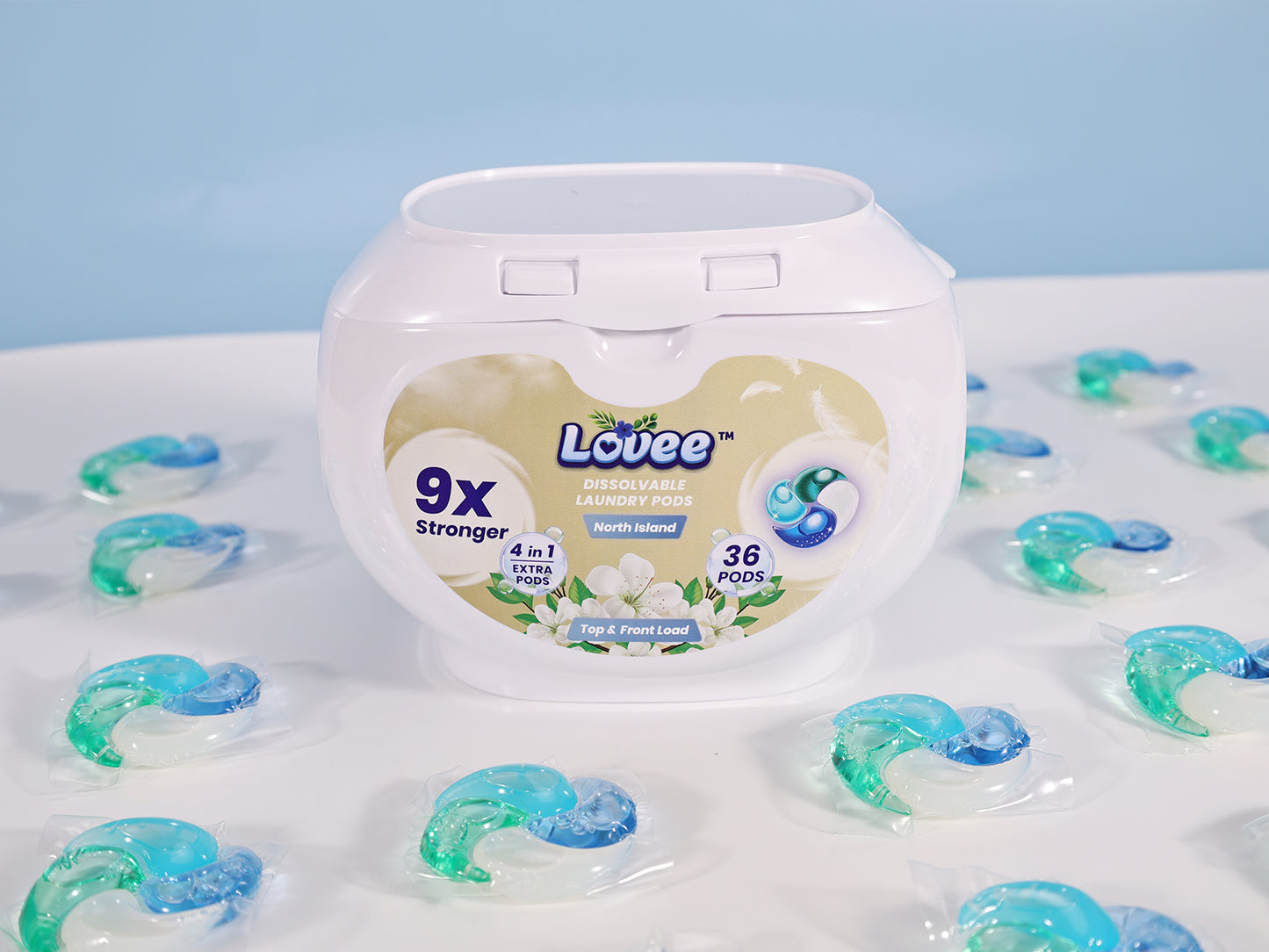 North Island laundry pods