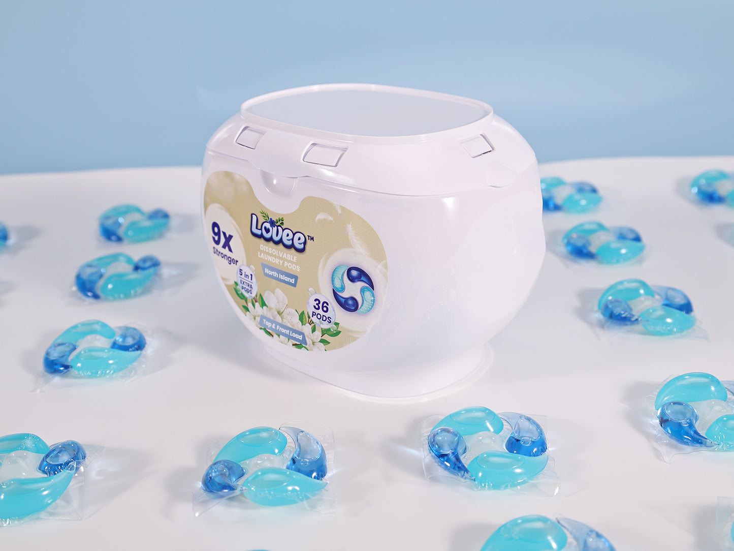 North Island laundry pods