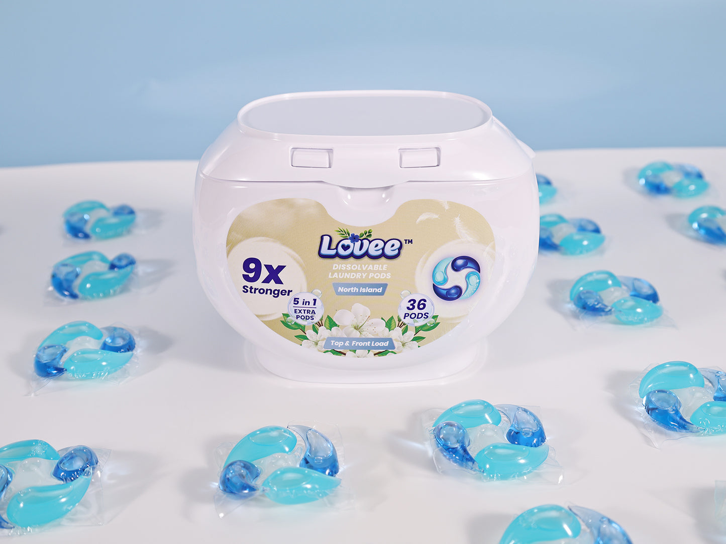 North Island laundry pods