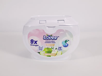 Green Fruit laundry pods