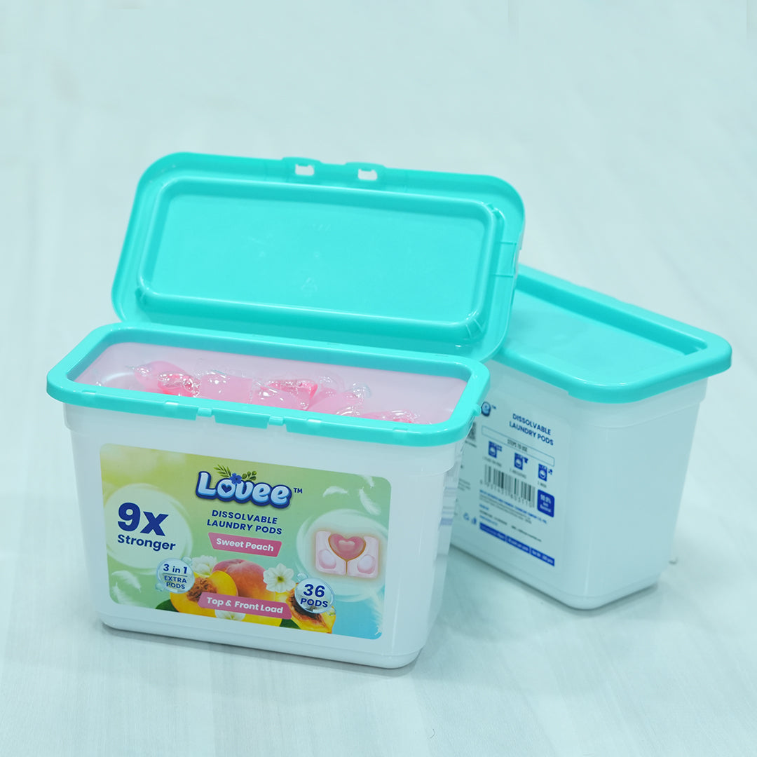 Sweet Peach Laundry Pods